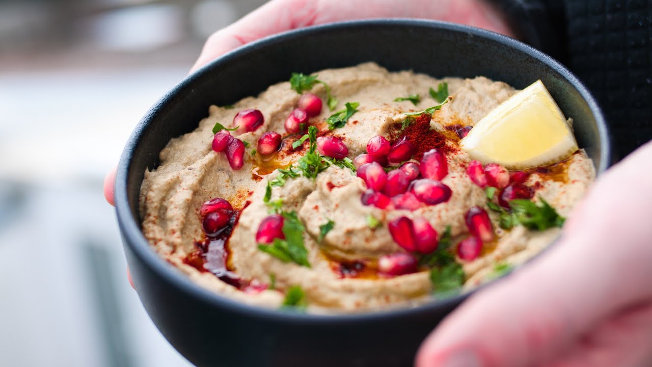 Auberginen zuhause? Mach Baba Ganoush! | Einfaches Rezept