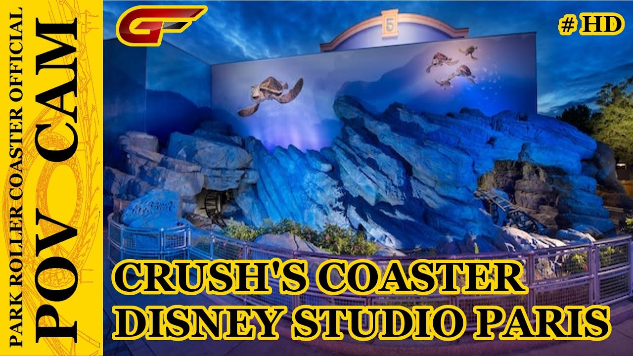 Crush's Coaster - On Ride / POV CAM - Walt Disney Studio Paris