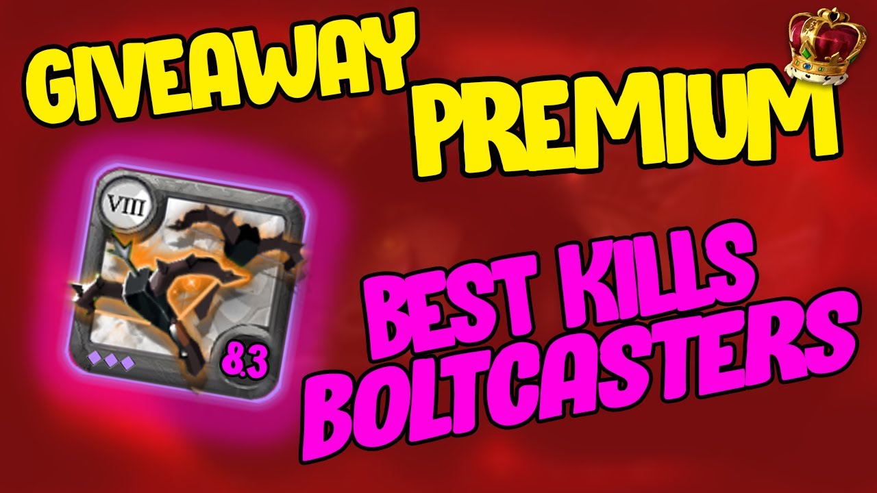THE POWER Of  BOLTCASTERS  | GIVEAWAY PREMIUM | Corrupted Dungeons 1v1 |#AlbionOnline -N&deg;43