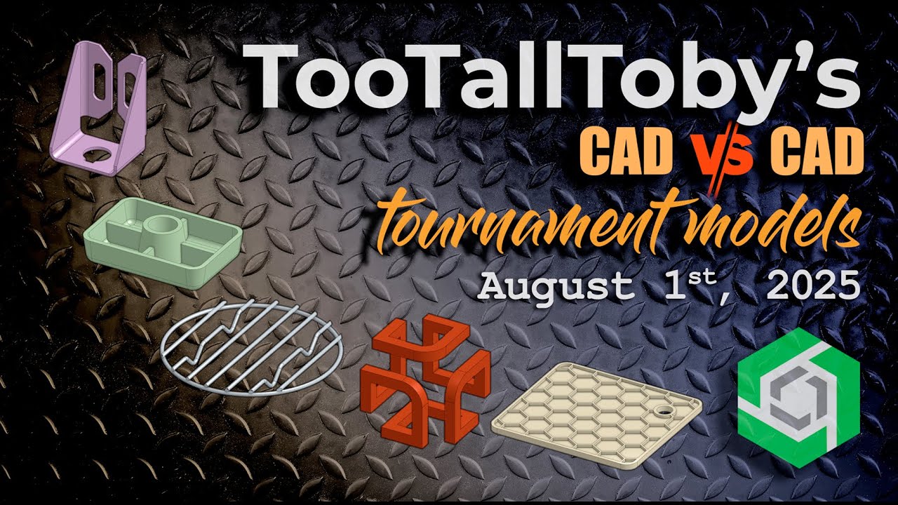 Onshape Modeling Too Tall Toby CAD vs CAD Speedmodeling Tournament models 25-08-01 Semifinal