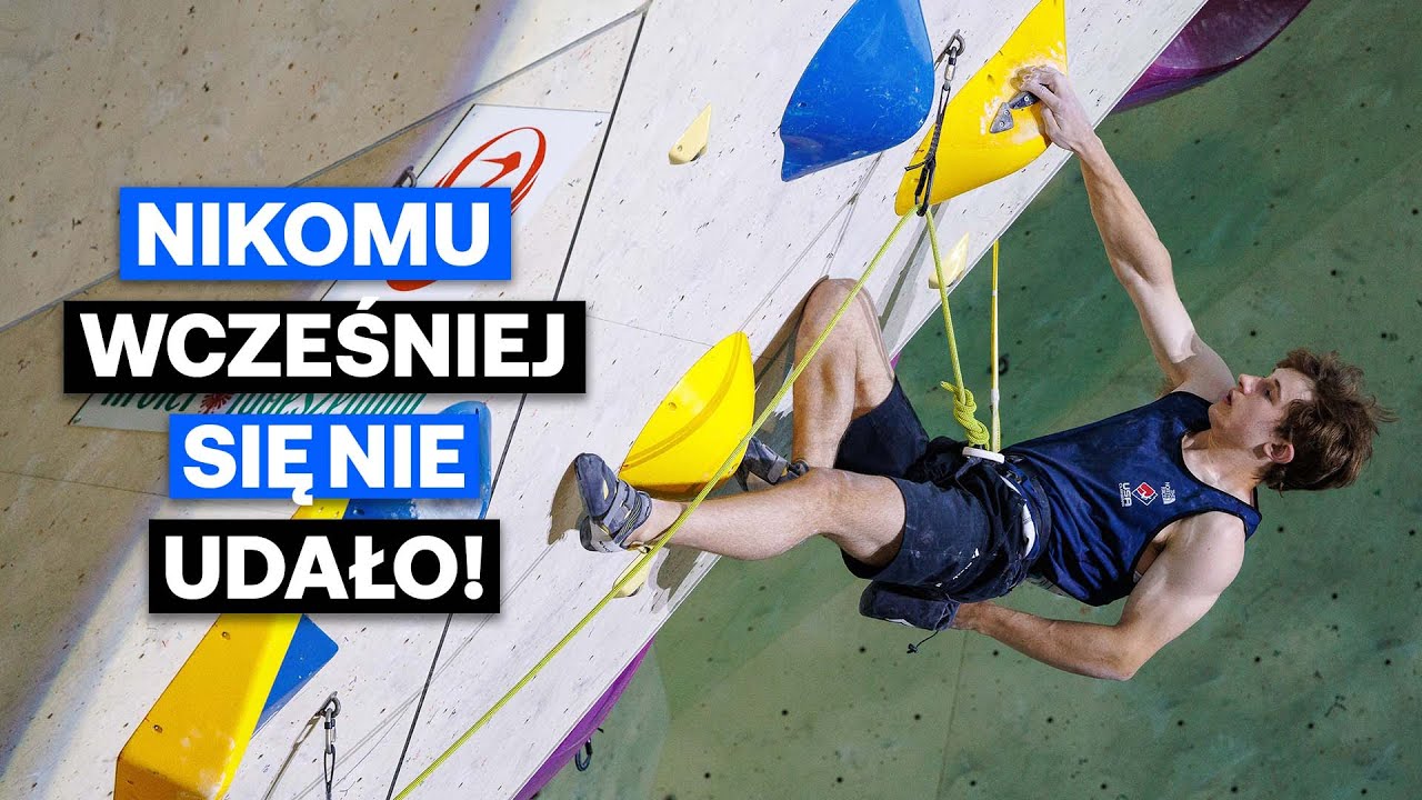 Złoto w boulderingu 🥇 Złoto w prowadzeniu 🥇 Colin Duffy z podwójnym zwycięstwem!