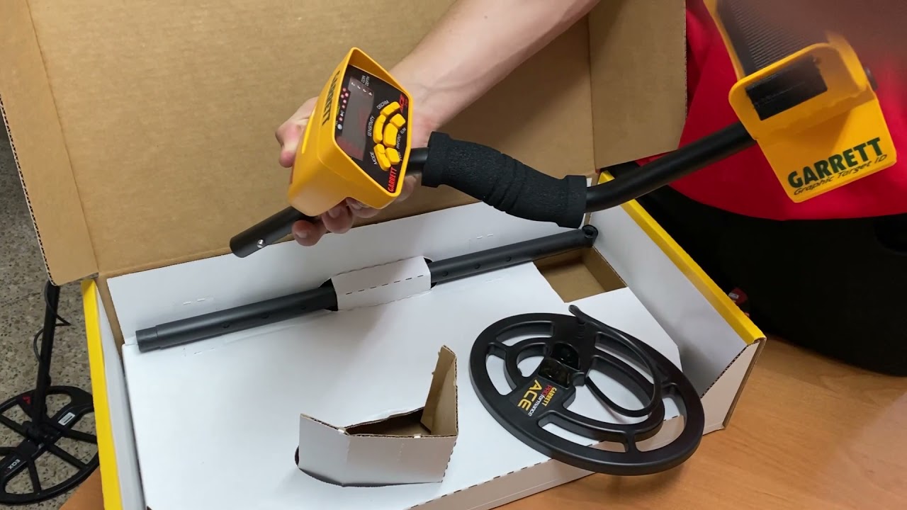 Unboxing wykrywacza metali Garrett Ace 250