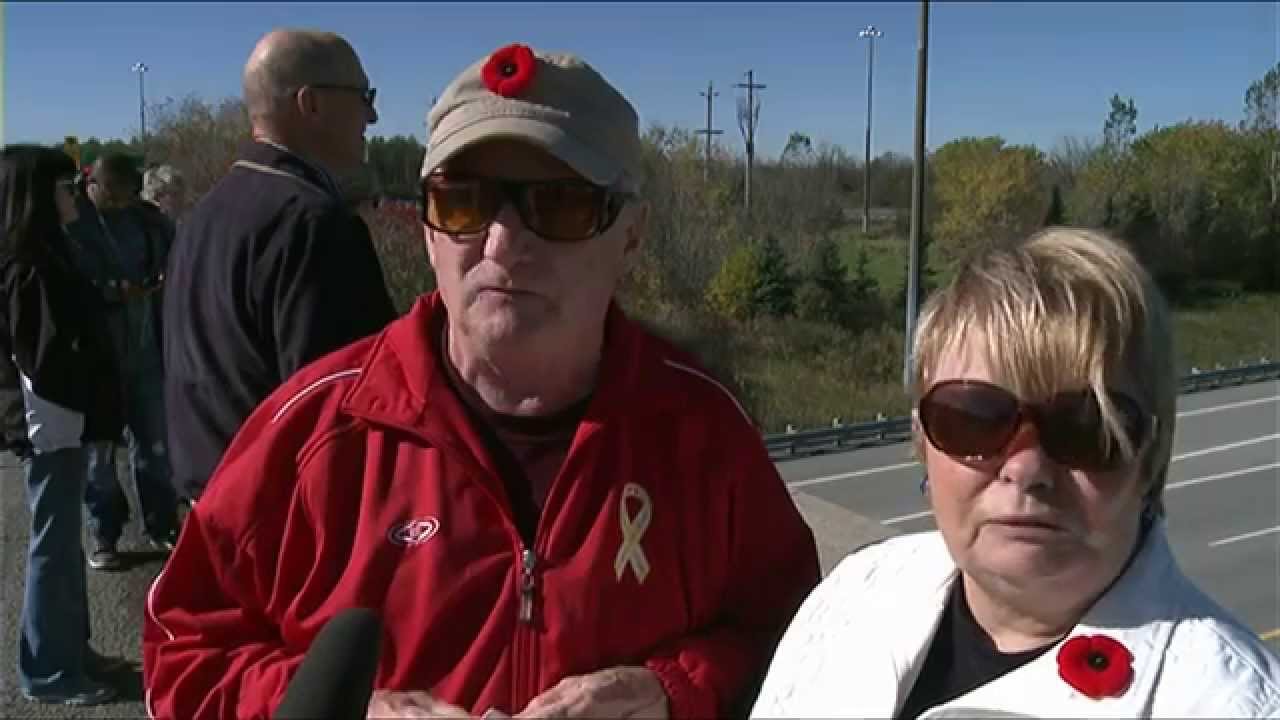 Cpl. Nathan Cirillo's body returned to Hamilton, Ontario