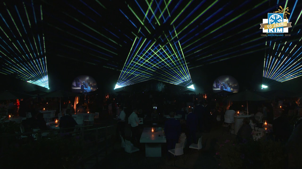 50 Jaar KIM Lasershow