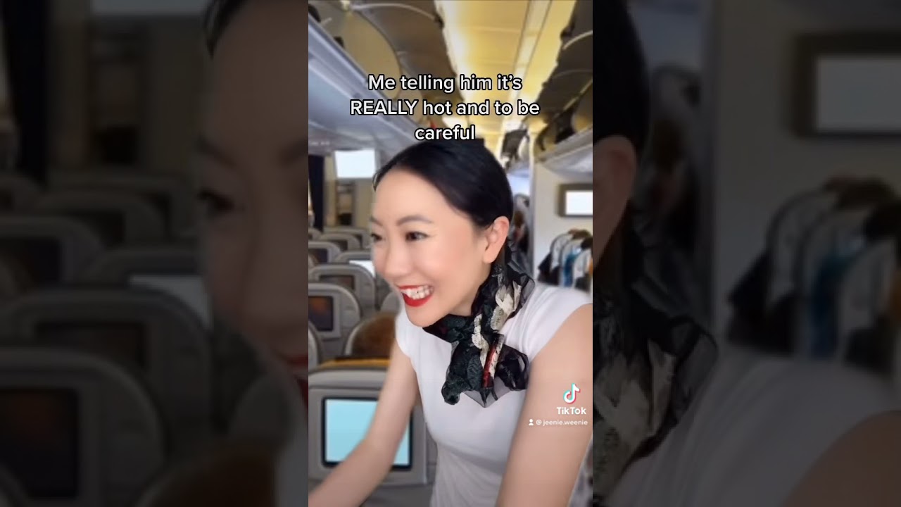 TRUE STORY of a passenger from my flight 🧊 #shorts