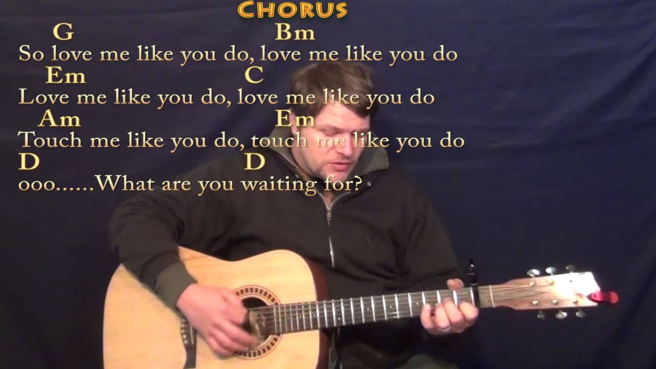 Love Me Like You Do (ELLIE GOULDING) Guitar Strum Cover Lesson with Chords/Lyrics
