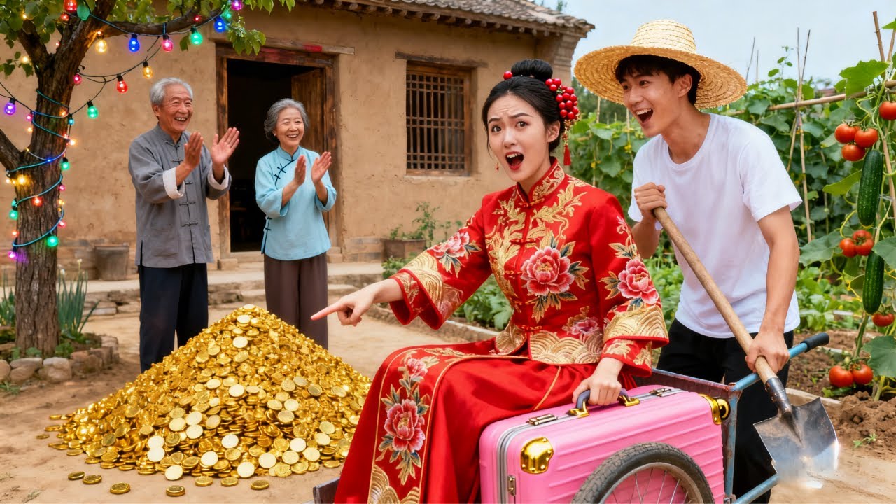 不受寵女人被迫替妹妹嫁給貧窮農村男子，卻不知道他是隱藏千億總裁，婆婆更是100個滿意，婚後成為豪門團寵。#大陆剧 #爱情