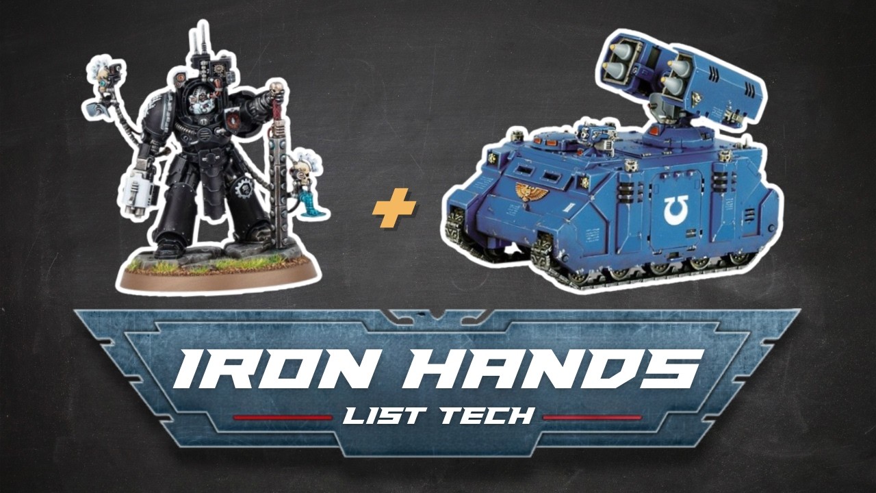 Why you should try Whirlwinds again! | Space Marines List Tech