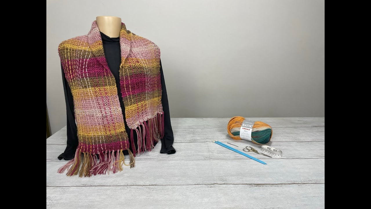 Cachecol Batik