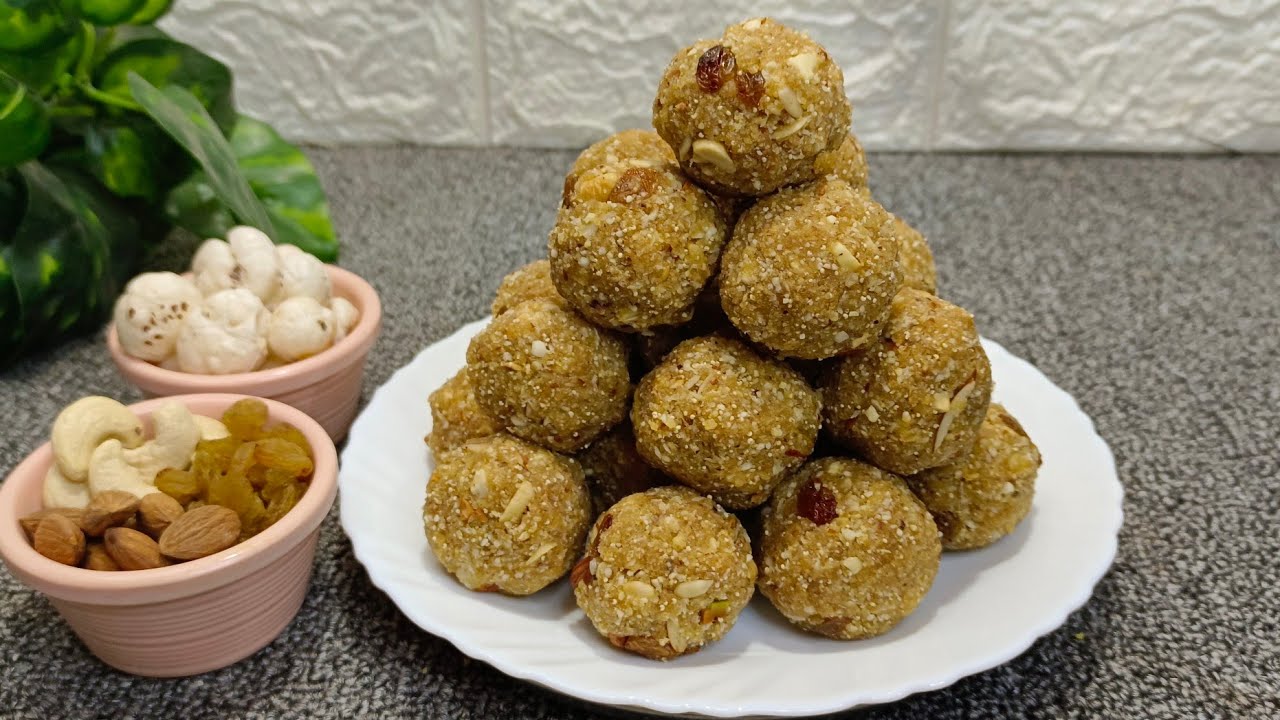 Makhana Ladoo| मखाना लाडू| सांधेदुखी आणि मधुमेही साठी उपयुक्त रेसिपी