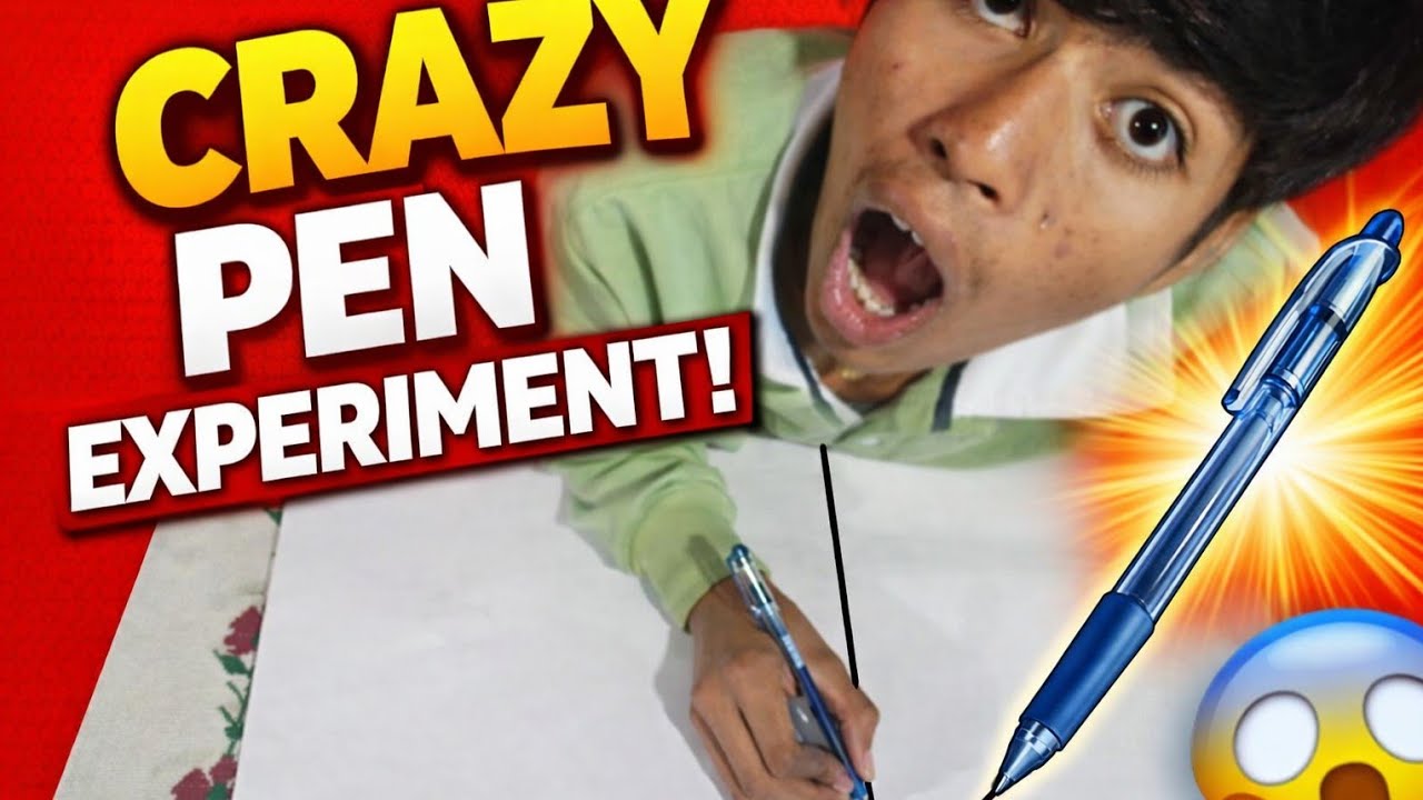 1 Pen se kitni lambi line ban sakti hai? 😱 (Result shocking!)