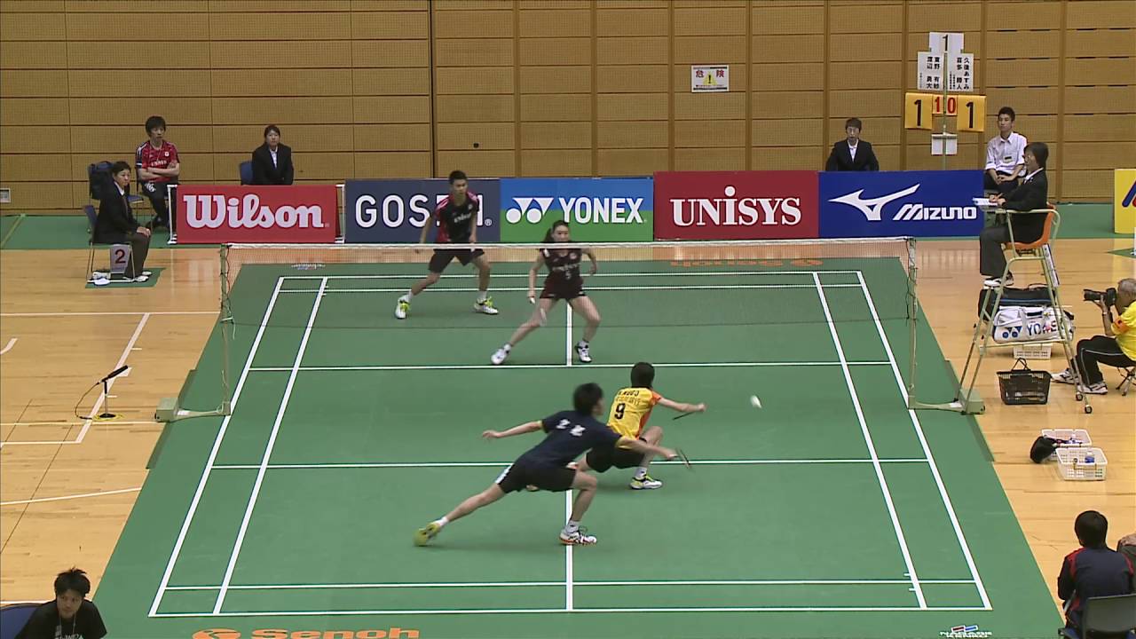 渡辺/東野（日本ユニシス） vs 喜多/久後（三菱自動車京都/山陰合同銀行）2016ランキングサーキット XD 2回戦