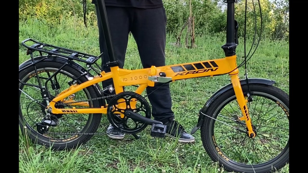 Kron FD 3000 Nasıl Katlanır Taşıma DahonD8 Tern Salcano Carraro Giant Bianchi Brompton KronFD3000