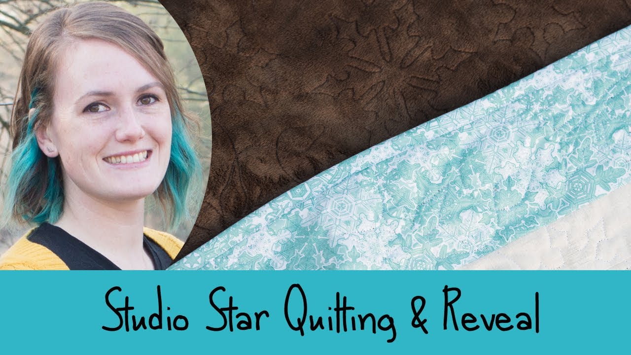 Quiltmas 2024 - Studio Star Quilt Quilting & Reveal