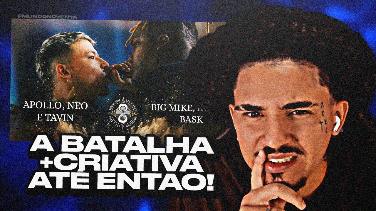 NOVENTA REAGE a NEO, APOLLO E TAVIN X KROY, BASK E BIG MIKE | SEMIFINAL | BDA 8 ANOS