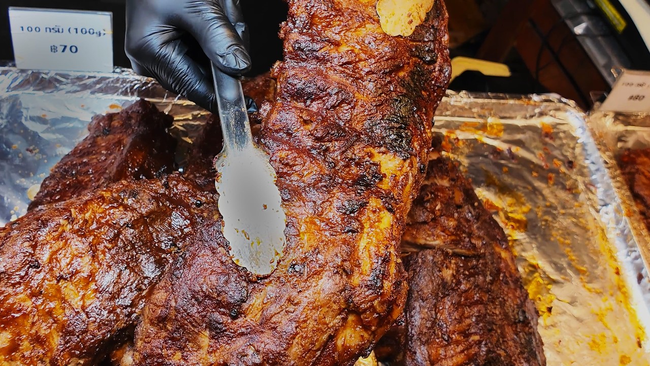 Thai Night Market BBQ – Insanely Juicy Pork & Beef