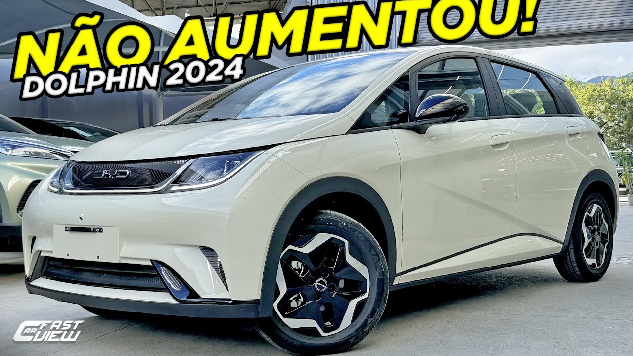 NOVO BYD DOLPHIN 2024 APAIXONANTE EM TODOS OS DETALHES E SEM AUMENTO! MELHOR CARRO DO MOMENTO?