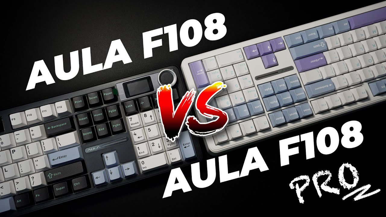 AULA F108 vs AULA F108 Pro | Which one should you buy?