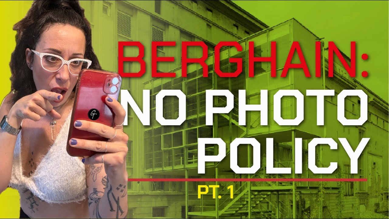 Berghain No-Foto Policy 📵 pt.1 - Caronte mi trova nei Bagni del Panorama Bar, cos'è successo?