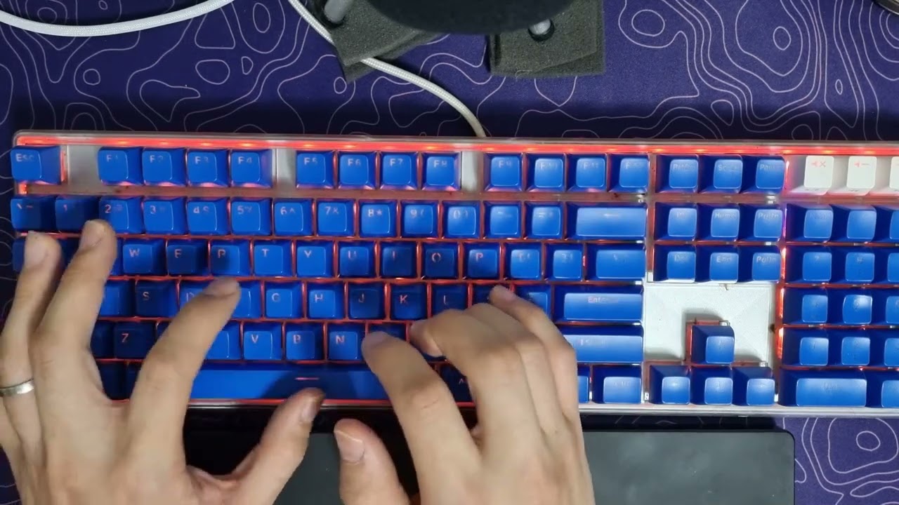 [Keyboard Sounds] ABKO K985P V1 w/ NIZ EC (Noppoo)