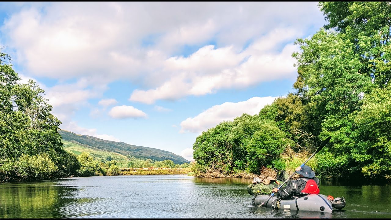 River Tay Packrafting Adventure Day 1 - Crianlarich to Killin