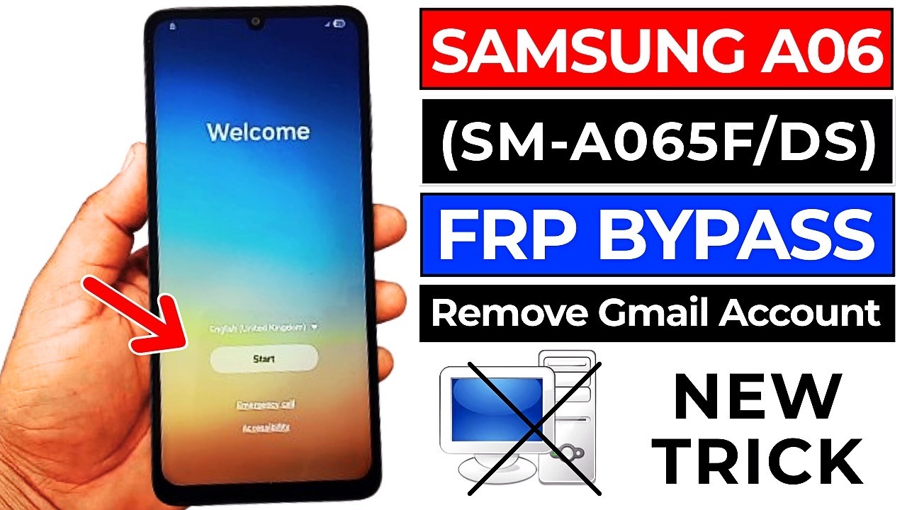 Samsung Galaxy A06 Frp Bypass 2026 | Android 14,15,16 | Samsung SM-A065F/DS Frp Unlock Without PC