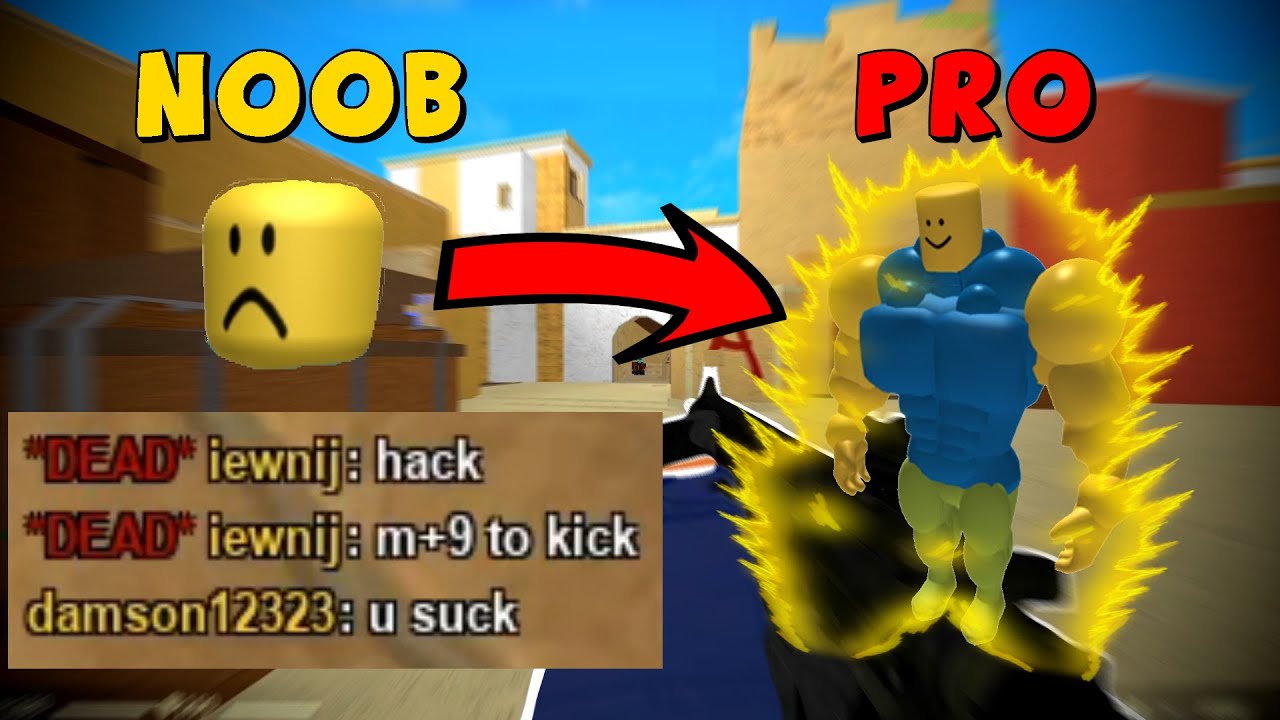 I pretended to be a NOOB, then CARRIED in Counter Blox