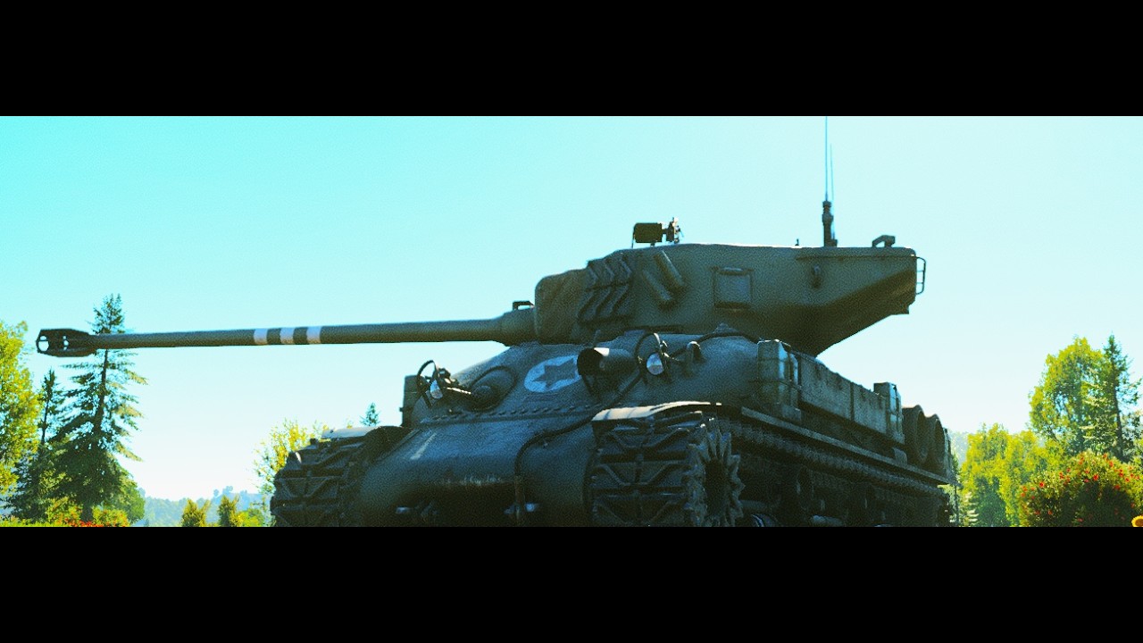 M51 super sherman 6.3 400毫米穿深! War thunder