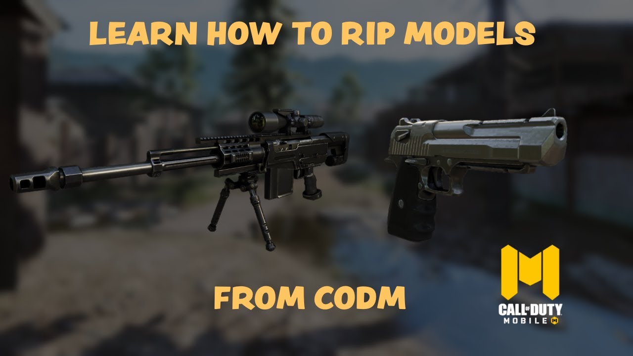 Learn how to extract 3D Models from CODM | Tutorial (READ PINNED COMMENT FOR INFO)
