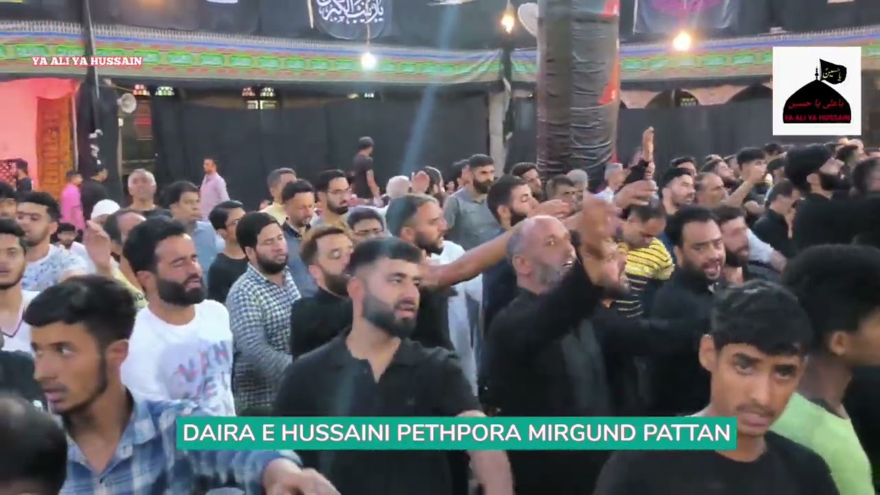 #DAIRA E #HUSSAINI #PETHPORA #MIRGUND #PATTAN 04 #SEPTEMBER 2023 #AT #ZADIBAL #IMAMBARGAH