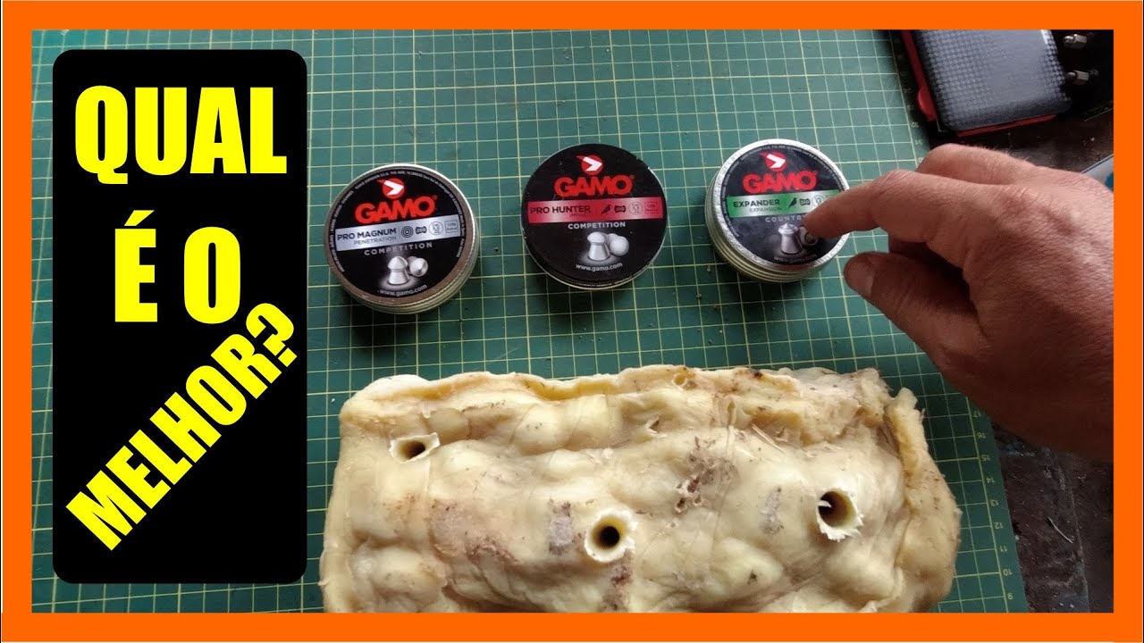 Chumbinho gamo Pro Magnum, Pro Hunter e Expander + Artemis  PR900S   [ARSENAL CAIPIRA]