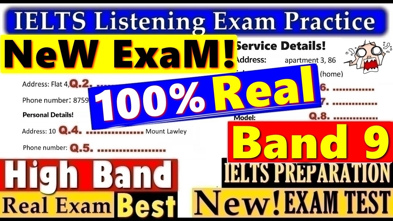 IELTS LISTENING PRACTICE TEST 2026 WITH ANSWERS | 22.10.2026