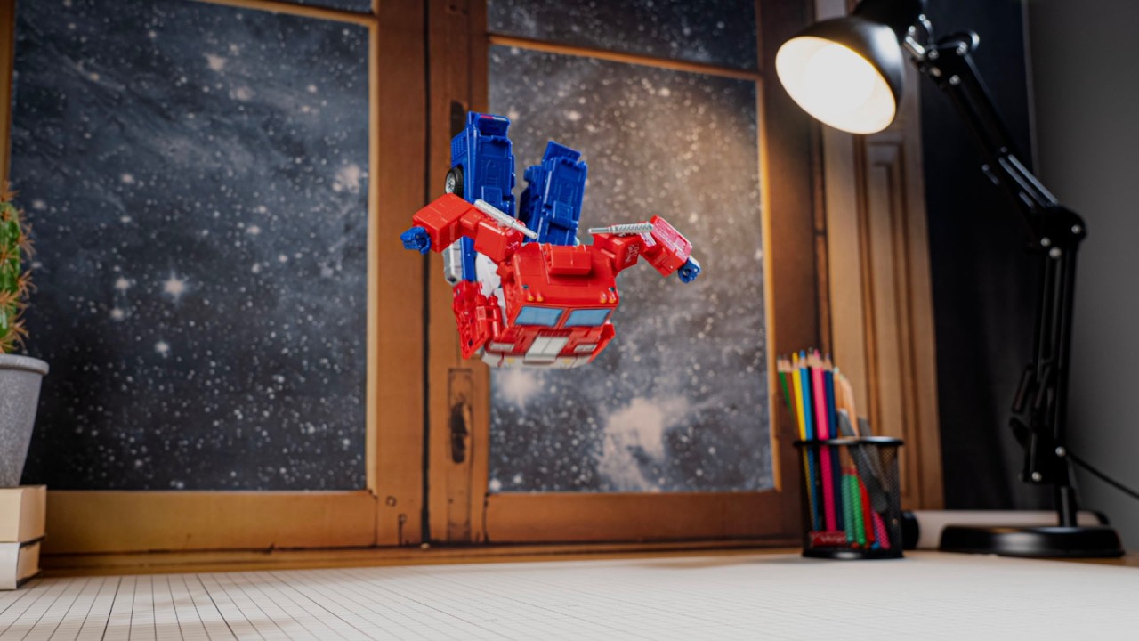Hasbro transformers SS86 Optimus Prime Stop Motion and Immersive play(ASMR)