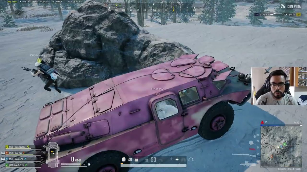Pollo en PUBG con los compas FRAG 14: EL TANQUE DE ADORNO