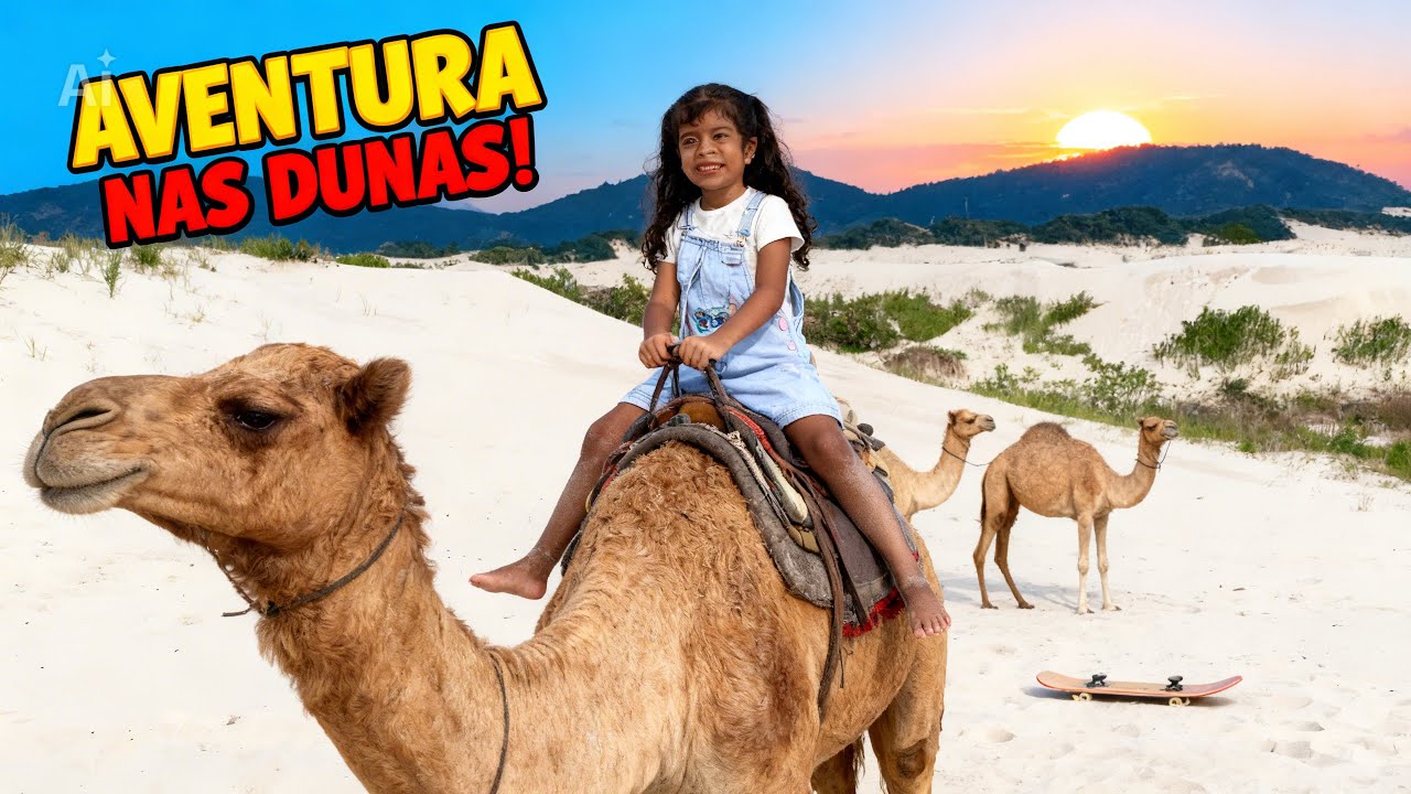 AVENTURA NAS DUNAS COM A FAMÍLIA 