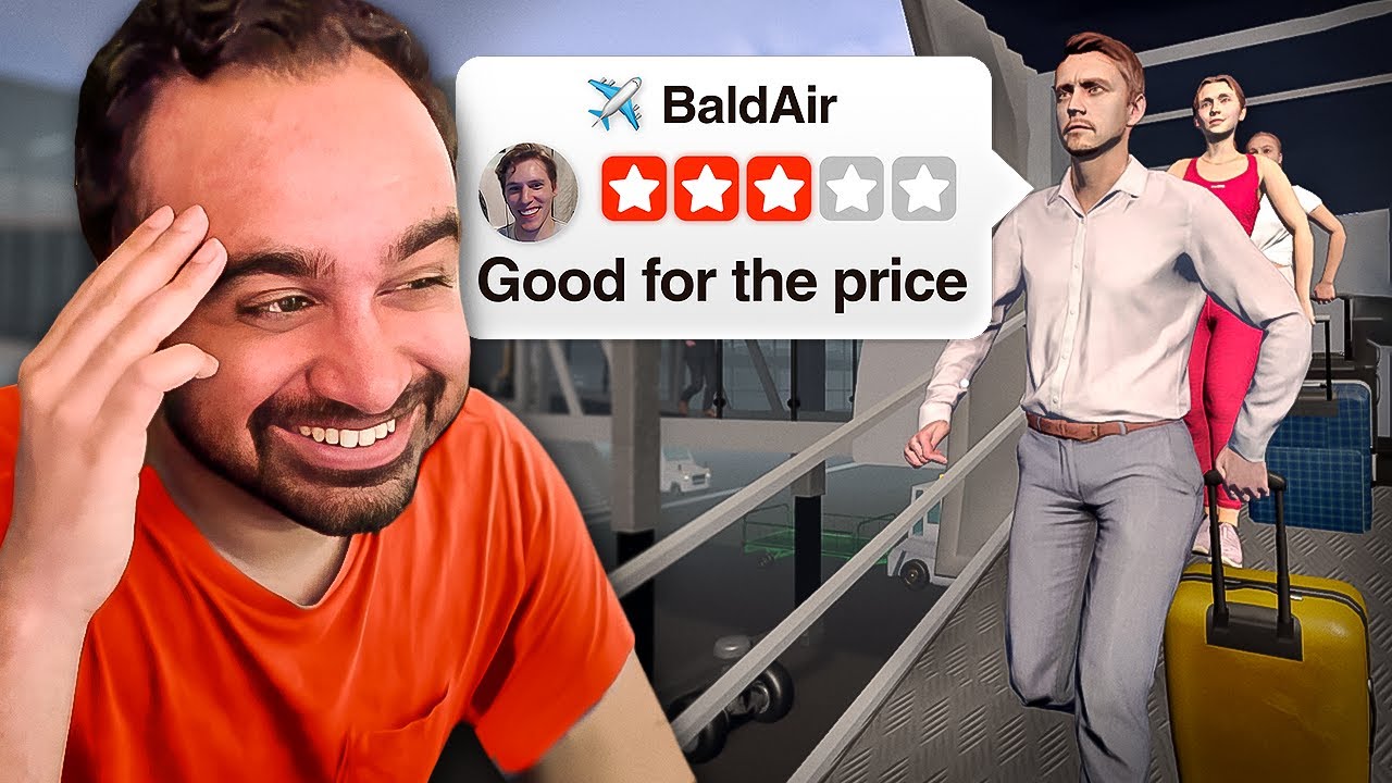Squeex opens a Budget Airline! (Squeex plays Cabin Crew Life Simulator)