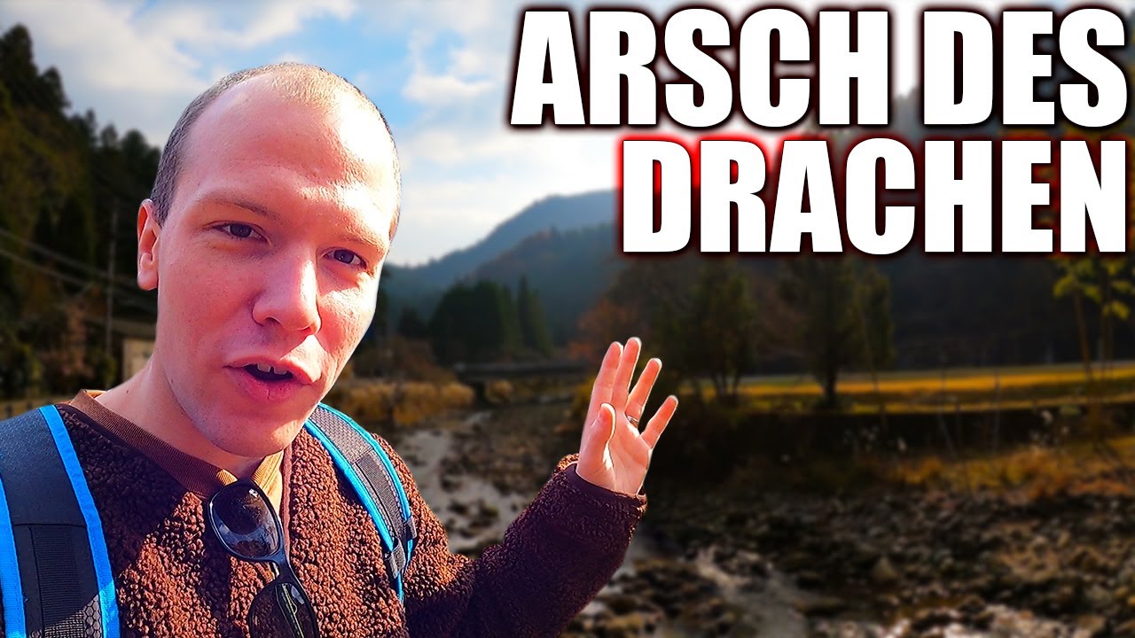 Der Arsch des Drachen - Ein kleines Bergdorf in Nara mit Schrein und Tempel 【Japan Vlog】