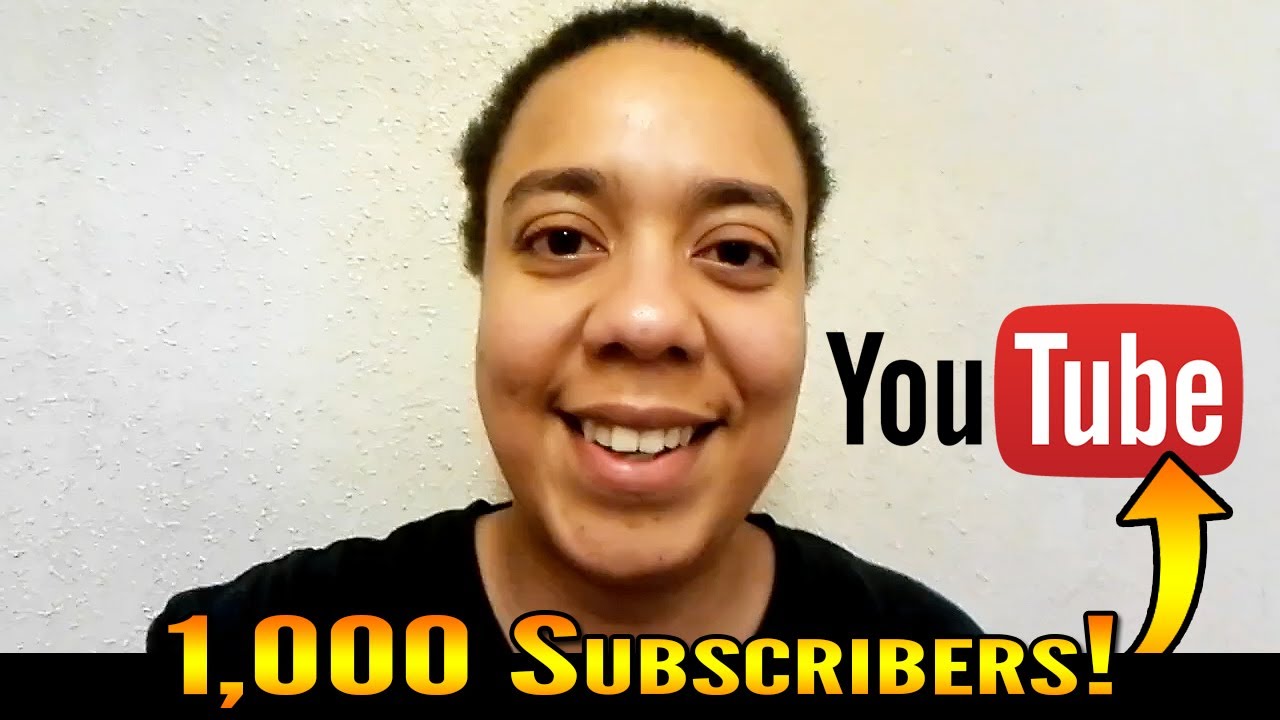 We reached 1,000 Subscribers!