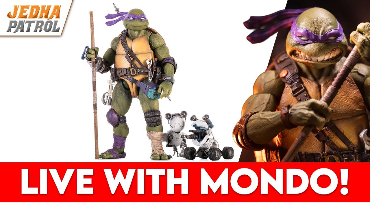 Inside Mondo’s New TMNT 1/6 Figures — Live with Mondo!