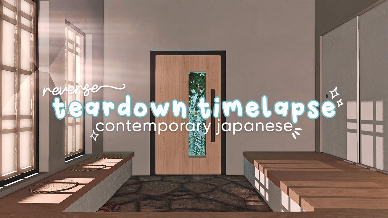 Teardown Timelapse: Contemporary Japanese | FFXIV Housing