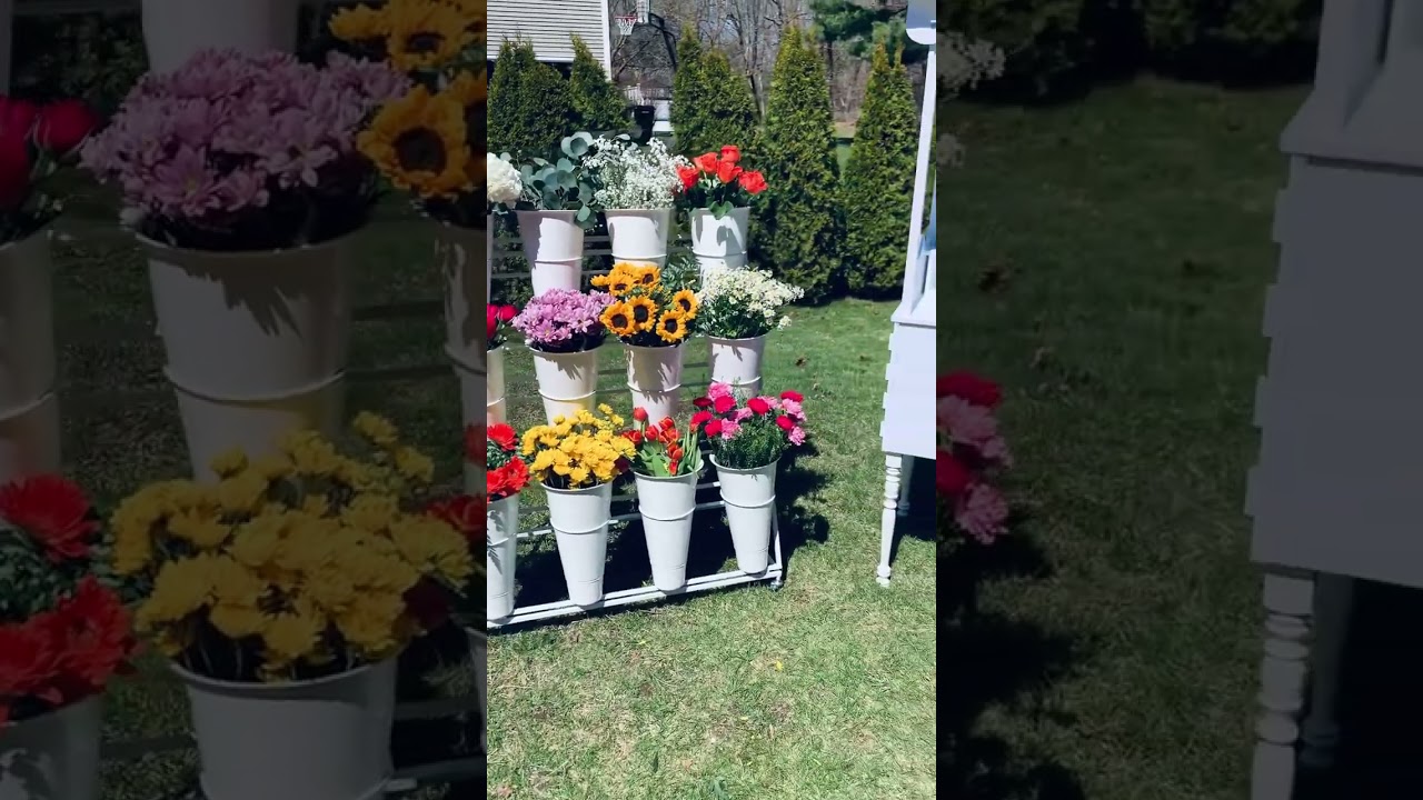 Elevate Your Event with The Bloom Bar Cart #flowerbar #SmallBusiness