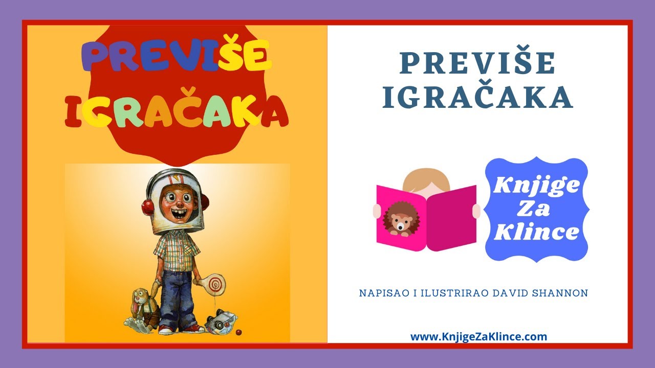🦔 PRIČE ZA DJECU - Previše igračaka - Zabavna Priča za djecu koja imaju sve i za umorne roditelje