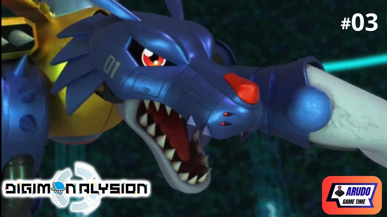 Digimon Alysion Beta Playthrough - Online PVP Match with New Blue Deck #03