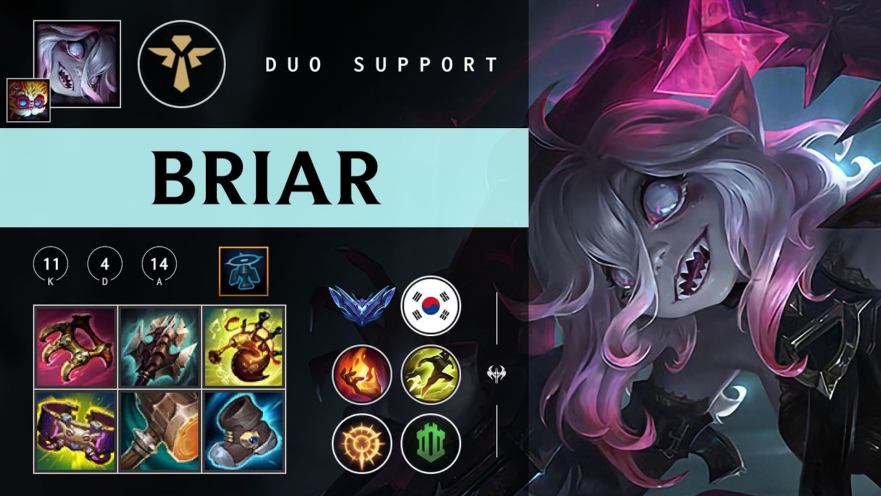 Briar Support vs Maokai - KR Diamond Patch 26.03