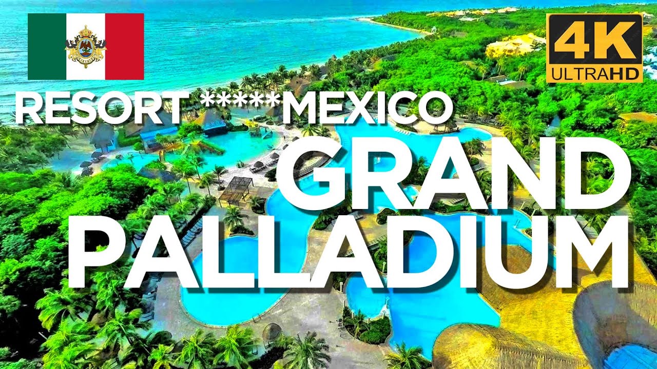 ⛱️Mexico - Hotel Grand Palladium Kantenah Resort & Spa***** 4K ⛱🏝 🐠Riviera Maya