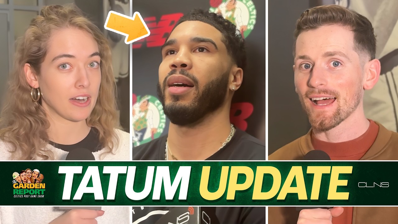 REACTION: Jayson Tatum Speaks for First Time Since Media Day