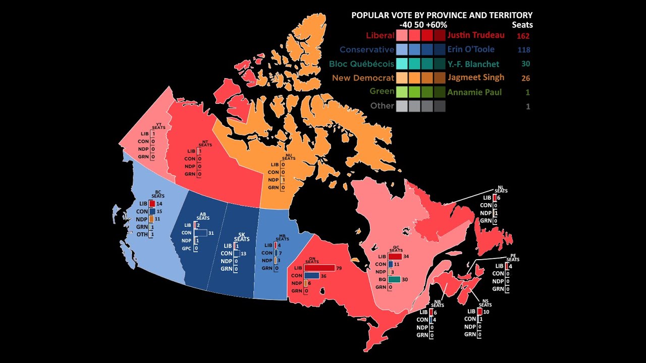Canadian Federal Election Prediction (April 25 2021)