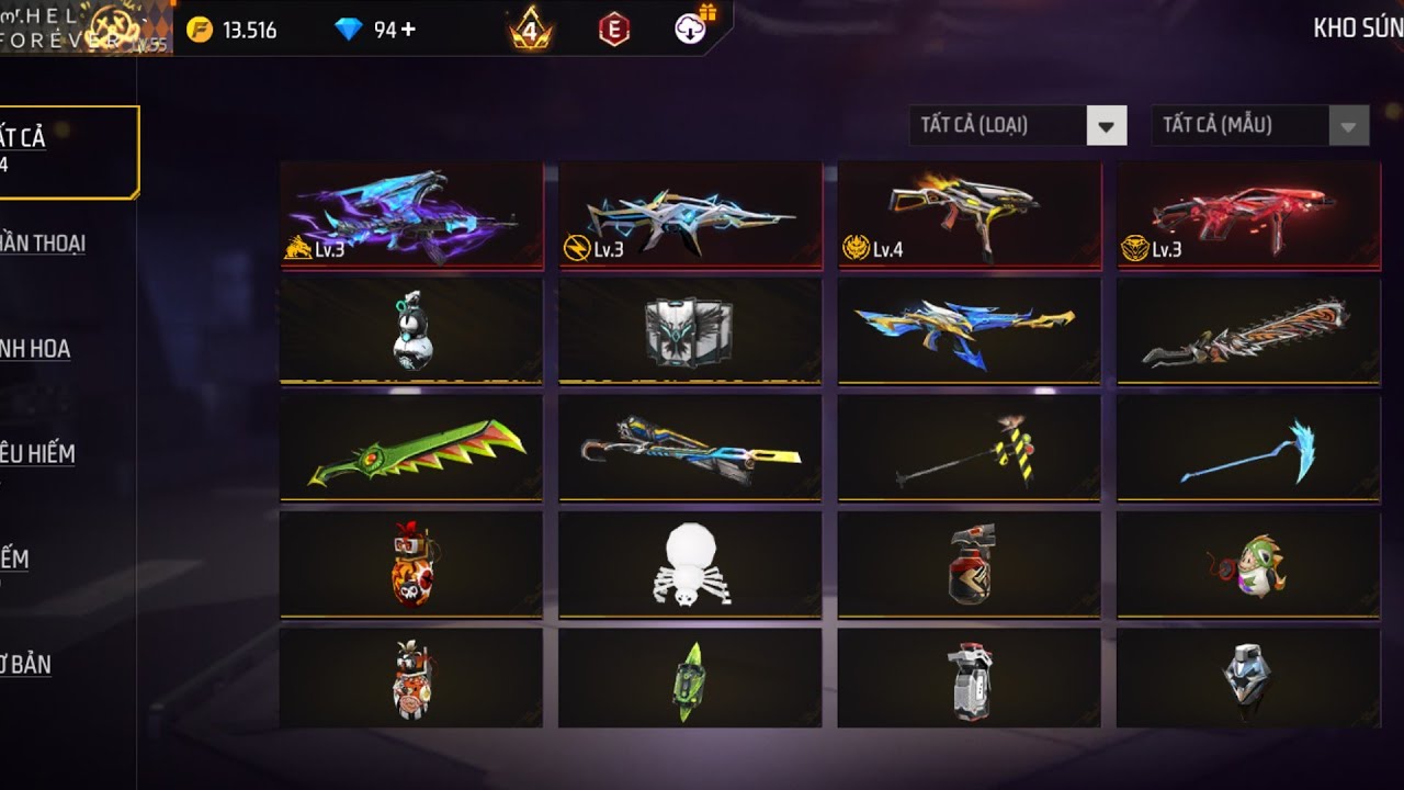 Bán Acc Free Fire | acc này có gì mà 275 cá vcl