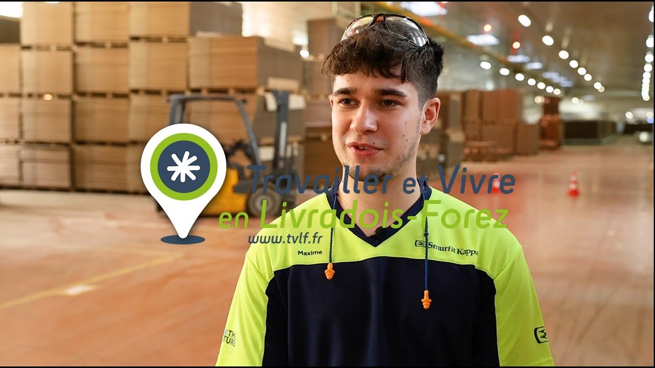 Maxime, cariste chez Smurfit Kappa Dore Emballage