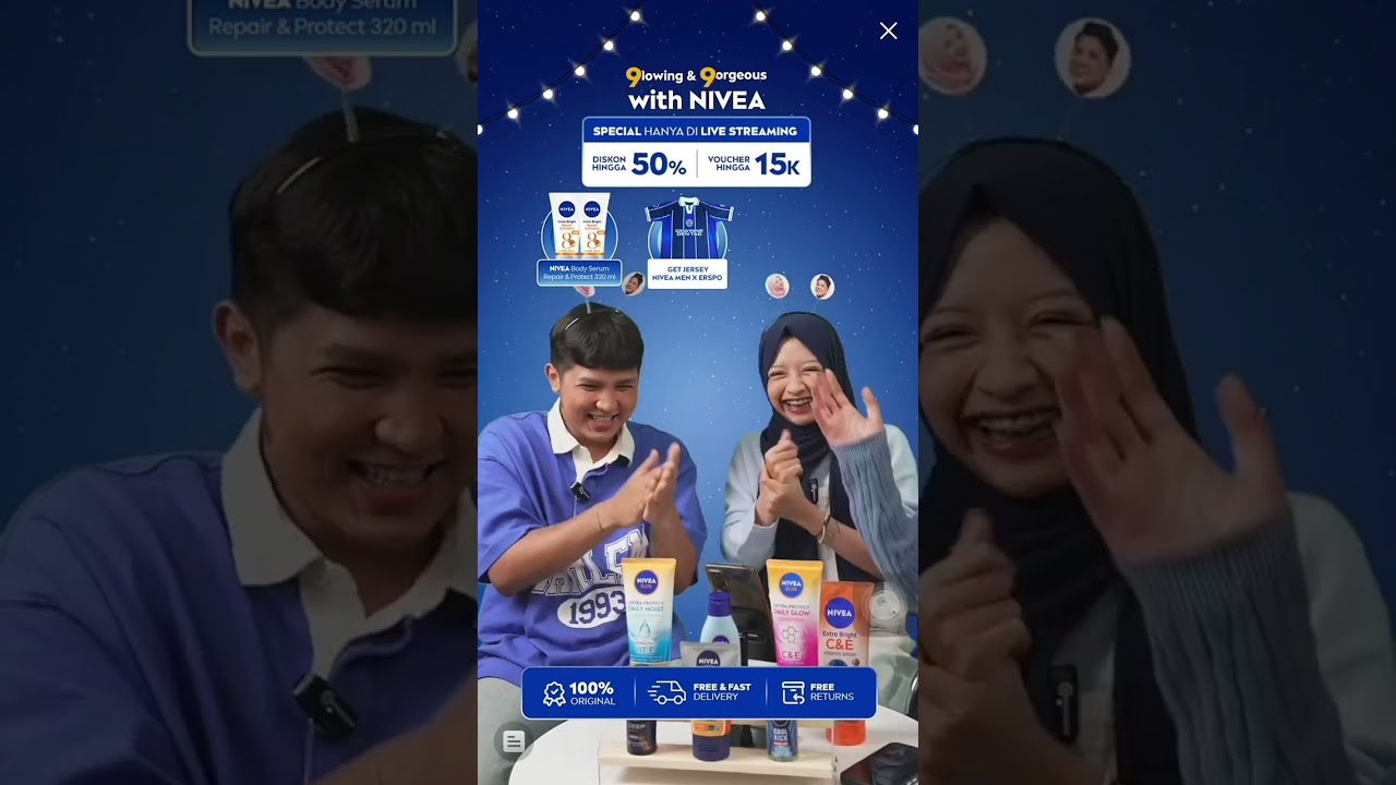 Live shoping perdana HanYut- host kena crop (Part 1)